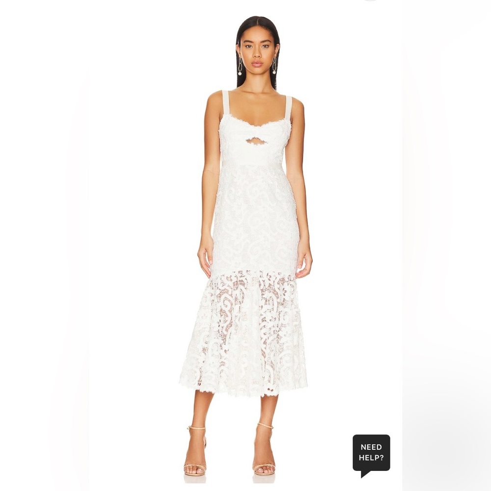 Saylor Lesli Midi Dress